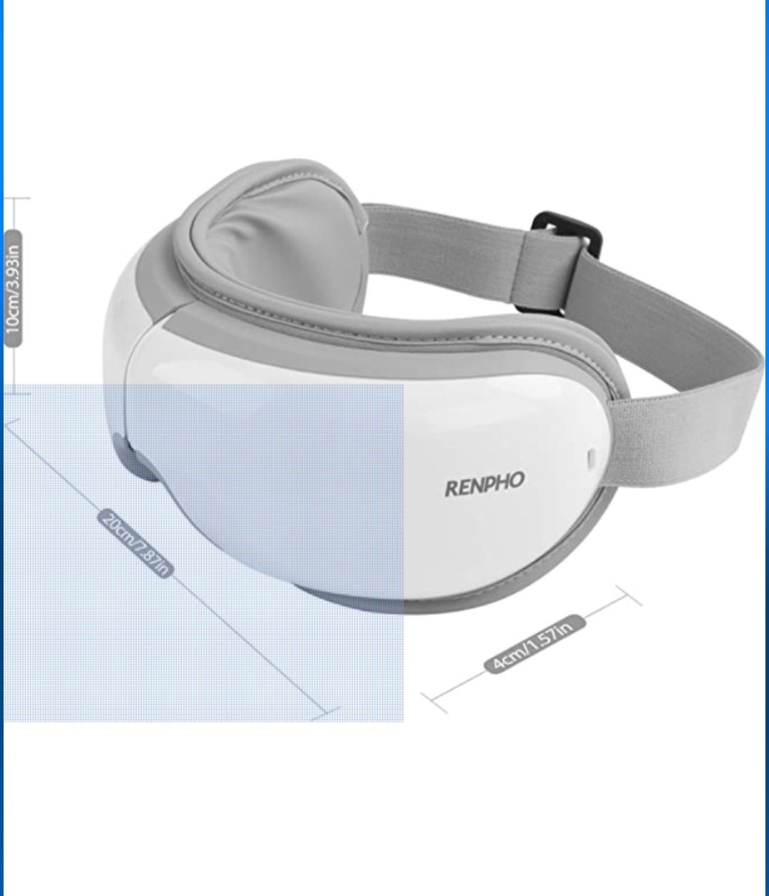 Masażer oczu Bluetooth renpho
