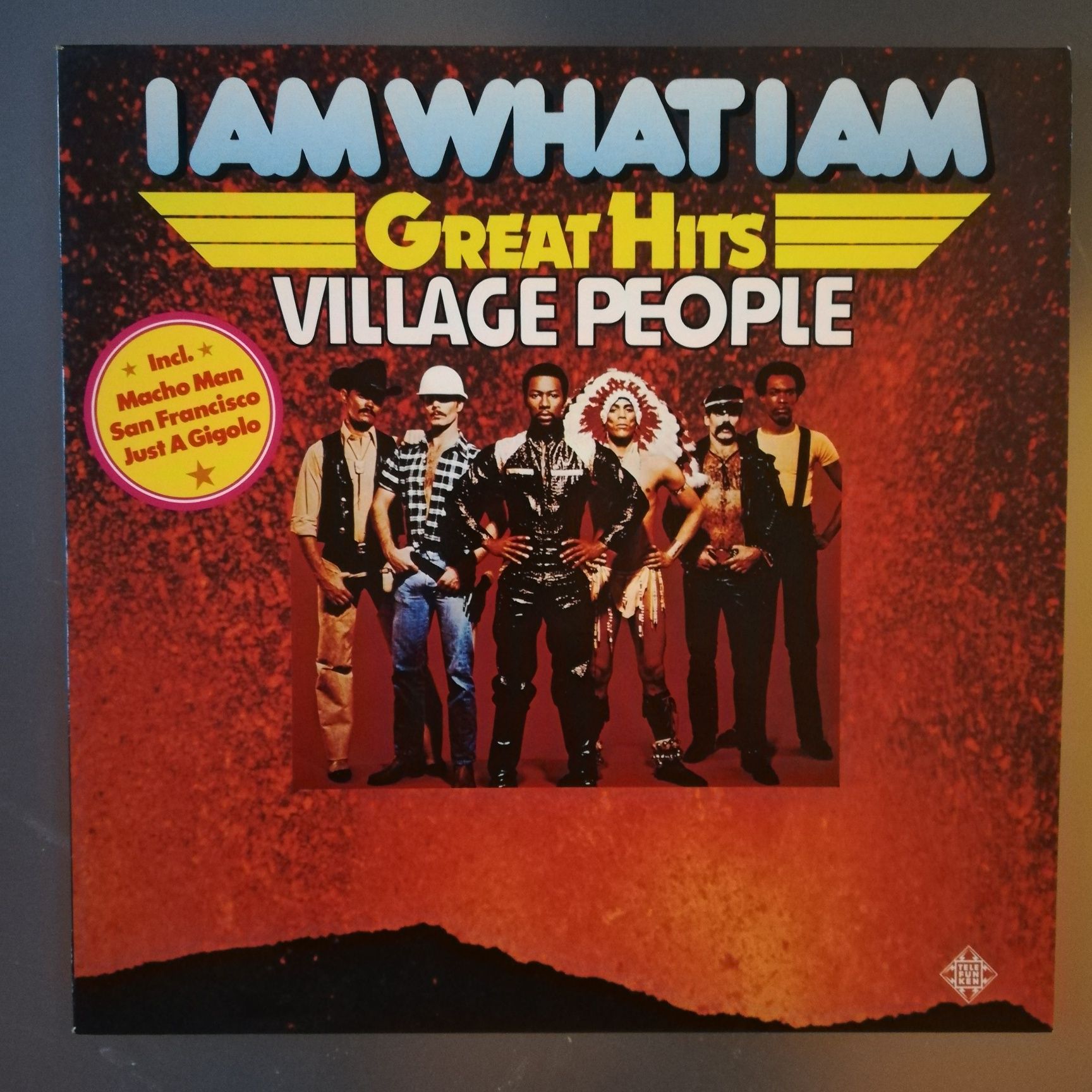 Village People I AM WHAT I AM Greatest Hits LP vinyl