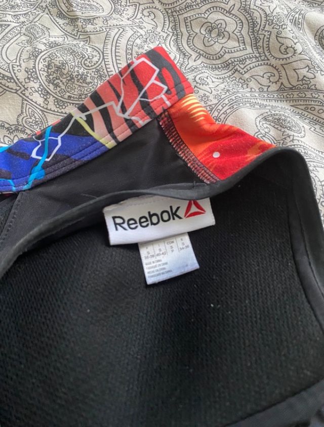 Stanik sportowy Reebok, regulowany, r. S