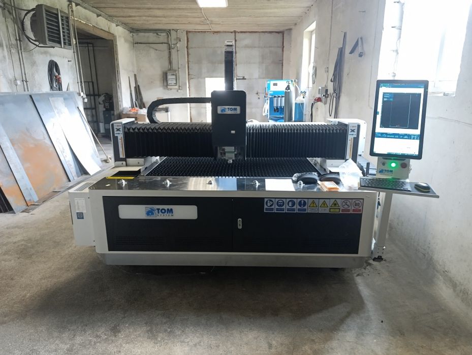 Wycinarka laserowa 3kW 3x1,5, full zestaw, sprężarka, szkolenie OdRęki