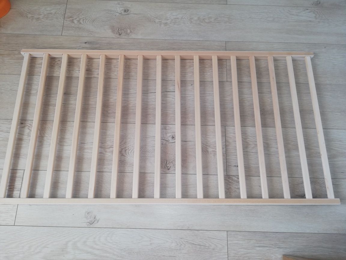 Łóżeczko białe 120x60