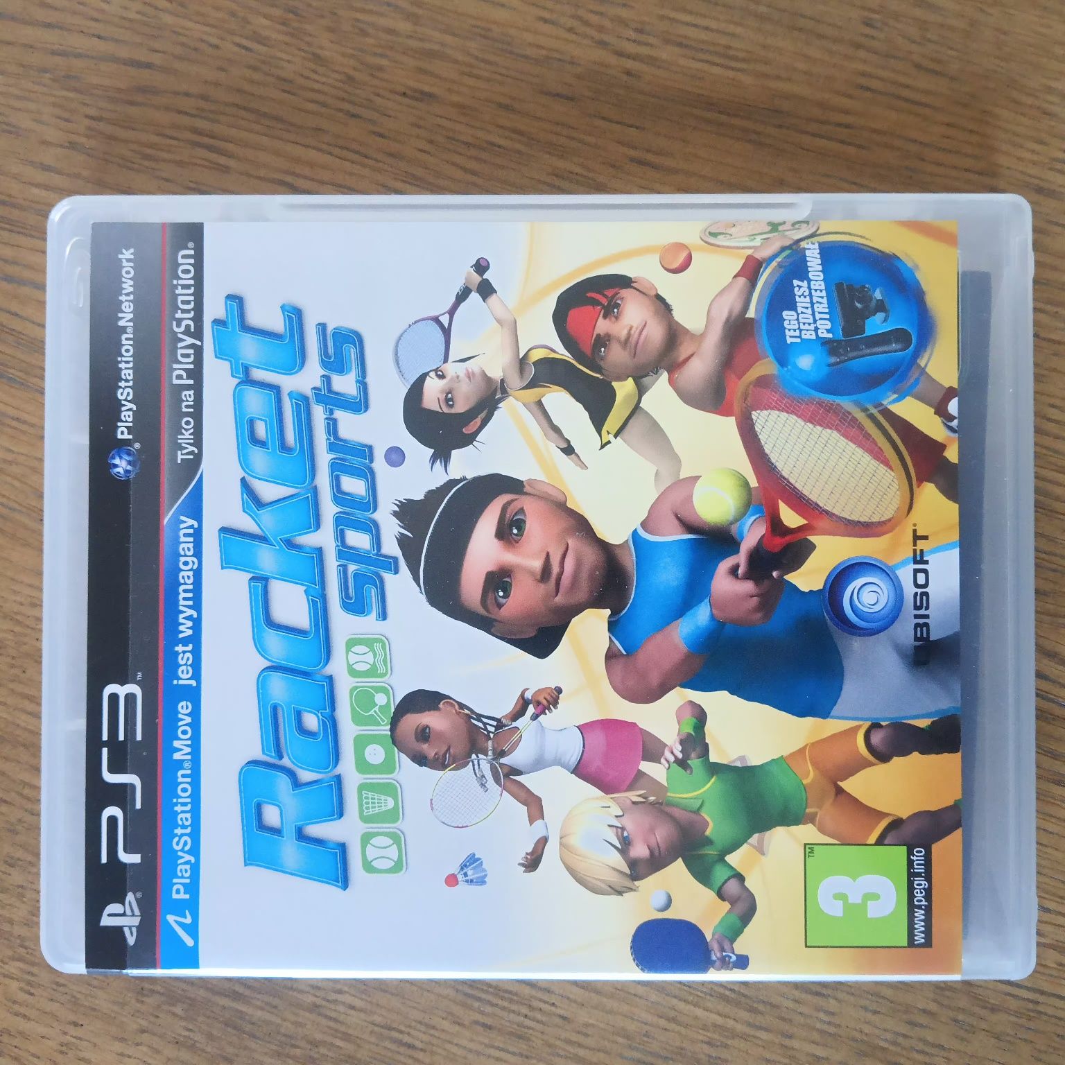 Gra PS3/move/racket sport