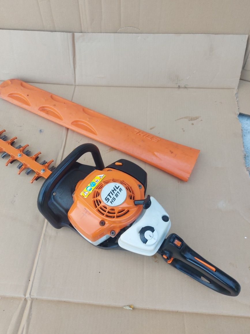 Stihl hs 81 R - Profesjonalne nożyce spalinowe do żywopłotu  , prowadn