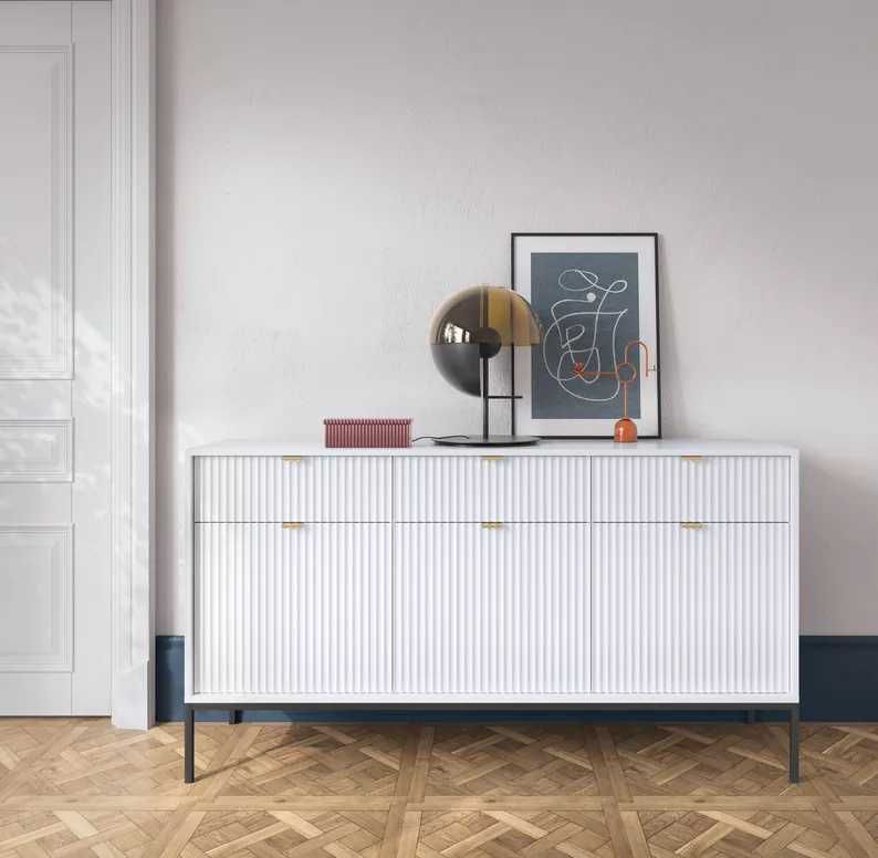 Komoda KSZ154 NOVA Meble Piaski biała