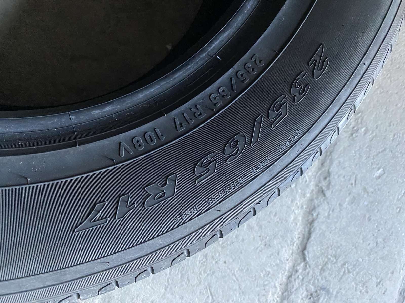 235.65.17 Pirelli 4шт лето БУ склад шины резина из Европы 65 R17