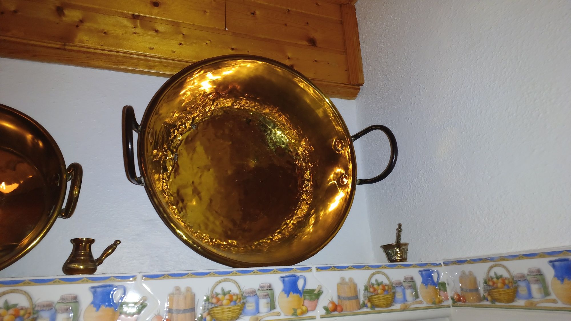 Conjunto de caldeiras latão/cobre