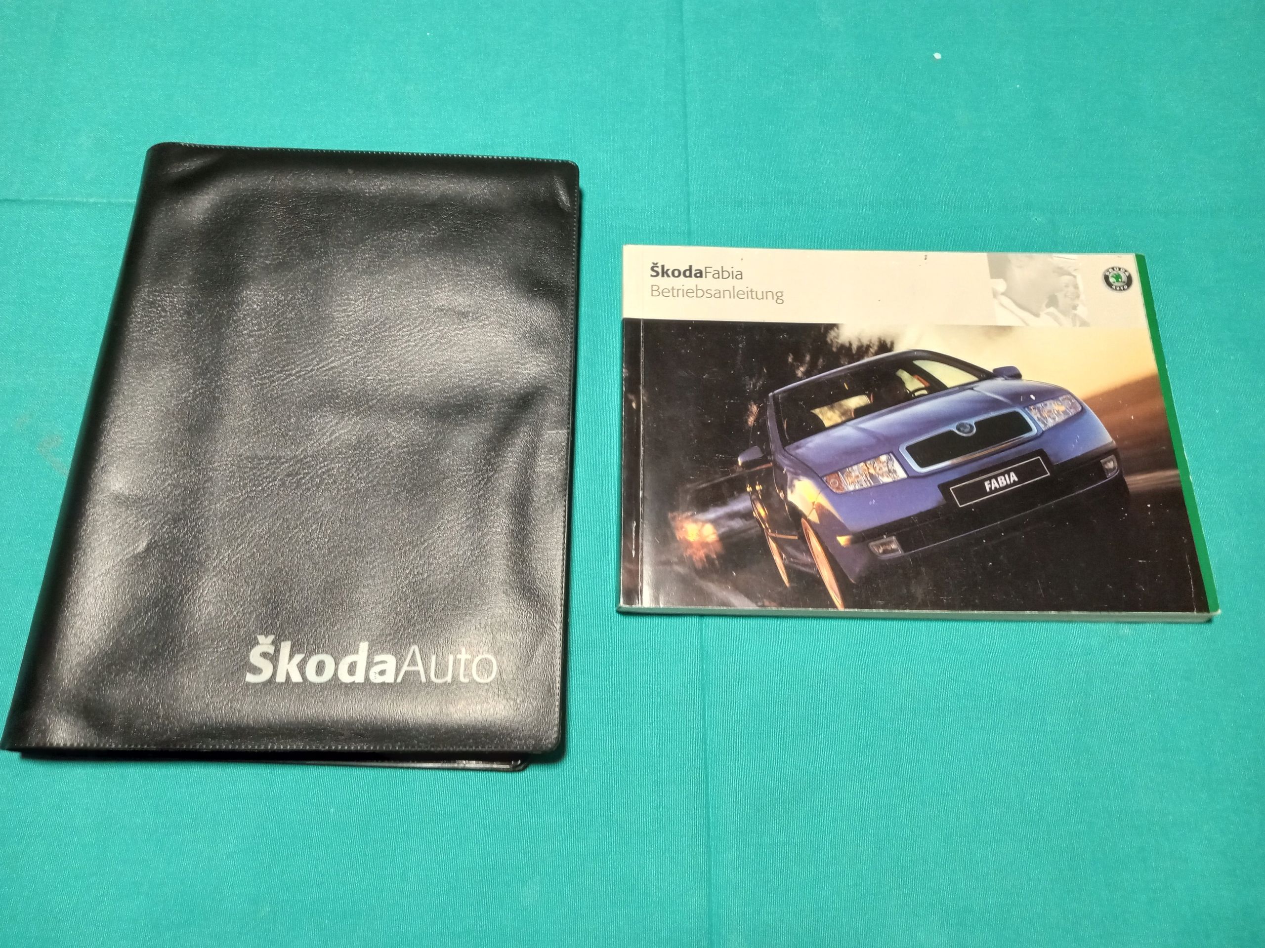 Skoda Fabia 1 Instrukcja Obsługi Etui Komplet 2002