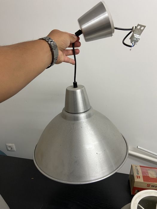 Conjunto 4 candeeiros teto