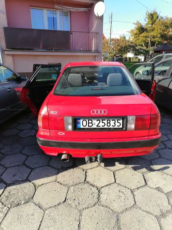 Audi 80 94 benzyna .gaz .ABS .klima hak
