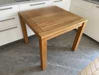 Stół teak tekowy 90 x 90cm taras ogród balkon