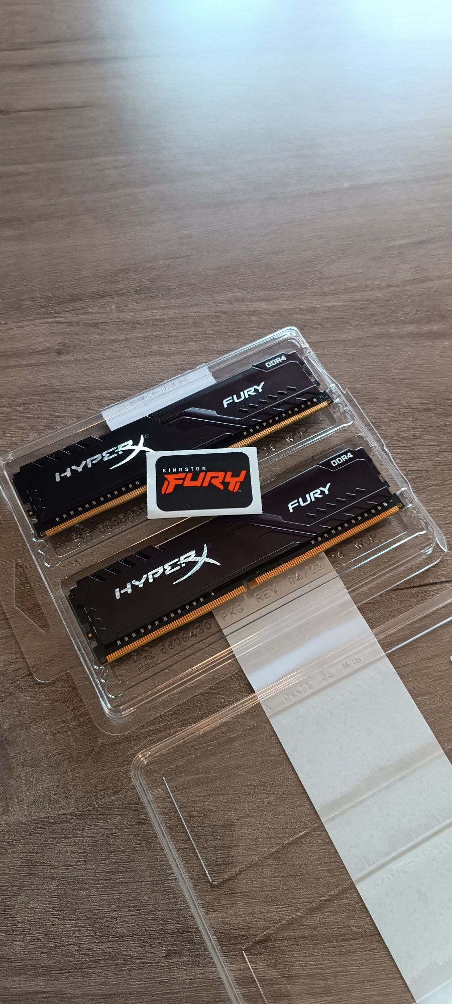 Memórias DDR4 Hyper X FURY