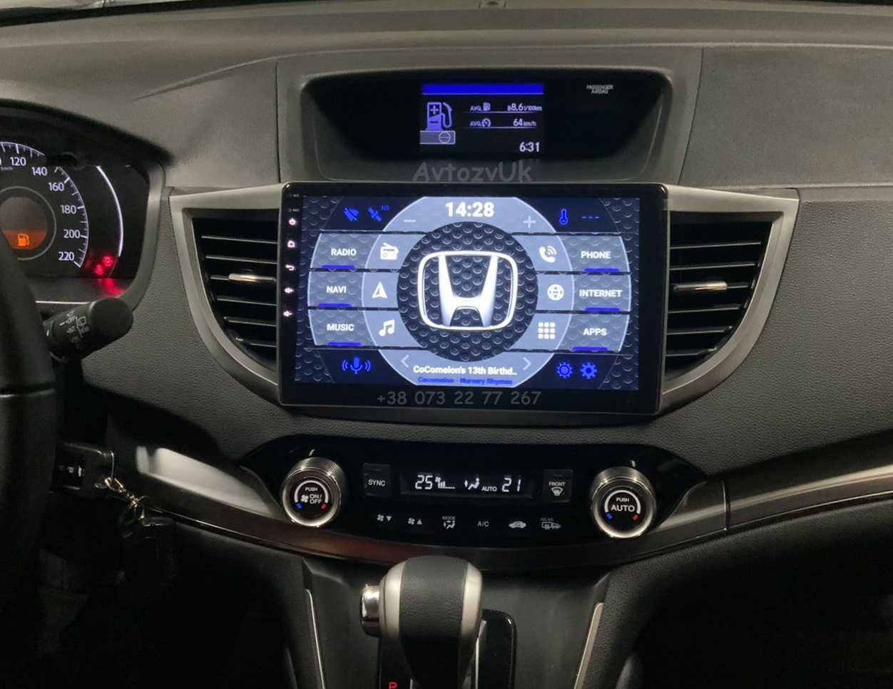 Магнитола Acura MDX Honda CR-V CRV GPS ЦРВ СРВ Акура CarPlay Android