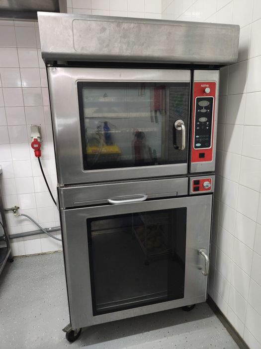 Forno industrial com estufa