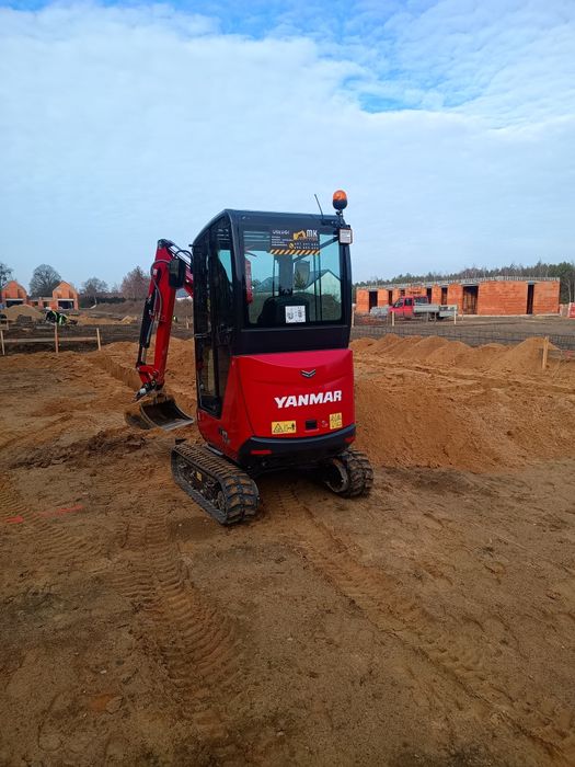 Usługi minikoparka koparka koparko ładowarka