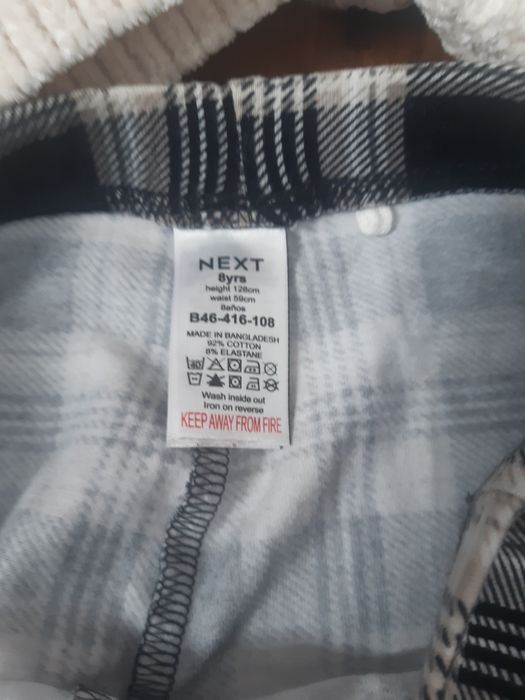 Набор штаны клёш+кофта next, 122-128 см