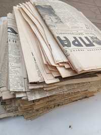 Газети на вагу продам