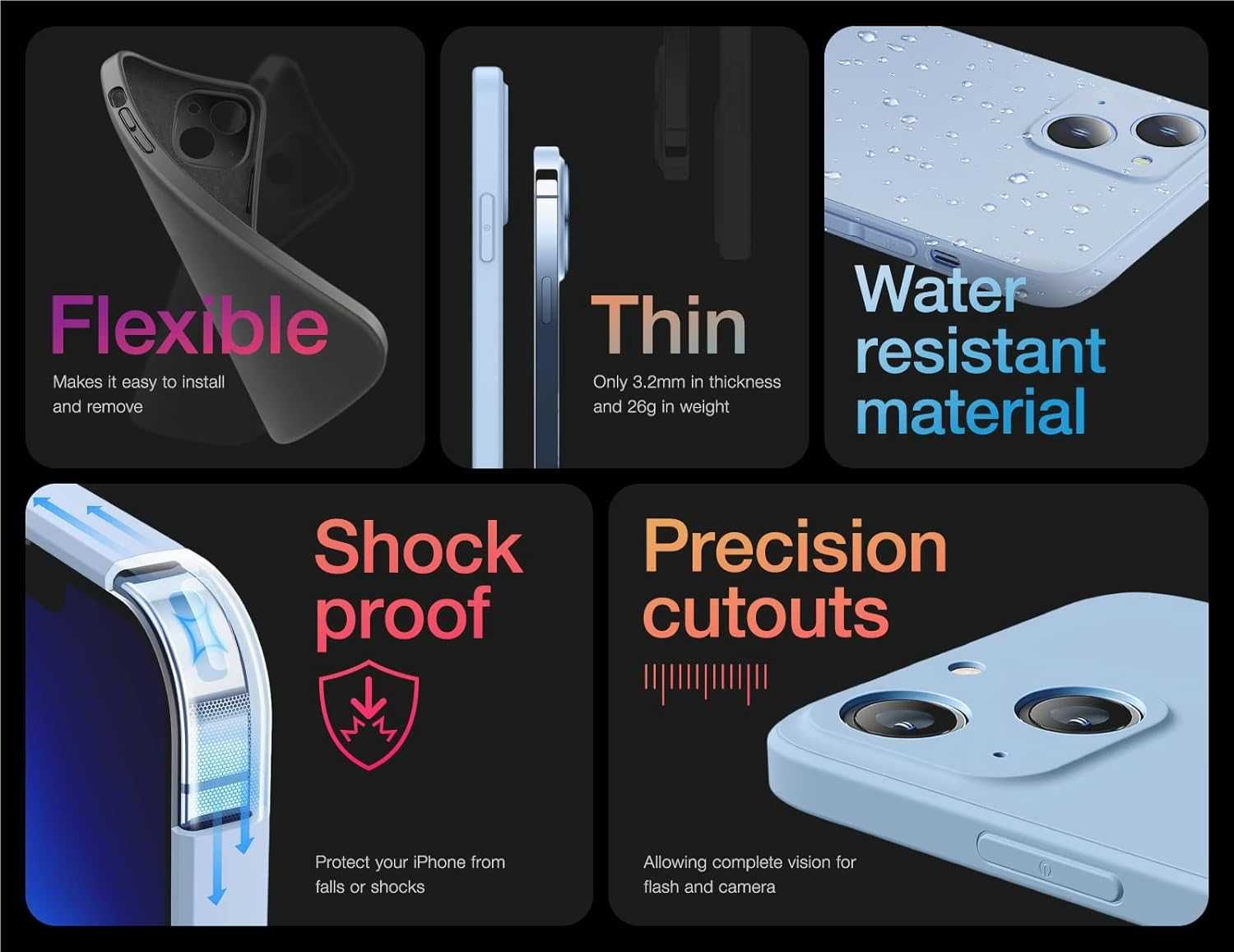 Nowe etui iPhone 14 Plus / obudowa / osłona aparatu / różowa !2968!