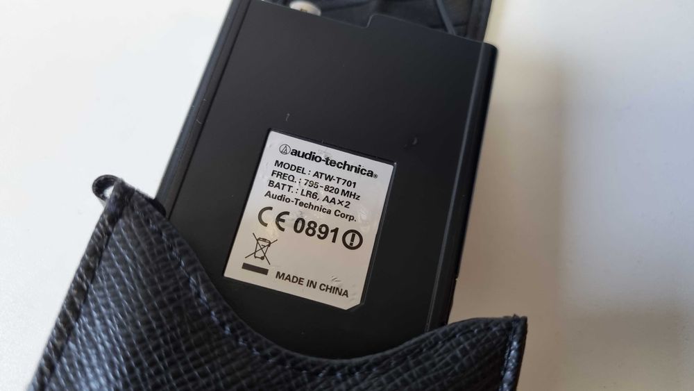 Zestaw bezprzewodowy Audiotechnika z mikrofonem + gratis druga stacja
