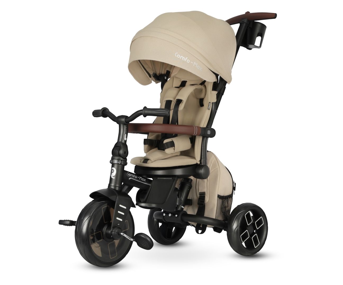 Rowerek Trójkołowy Comfo Max Beige Qplay