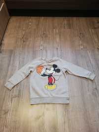 Szara bluza myszka mickey miki disney h&m 92