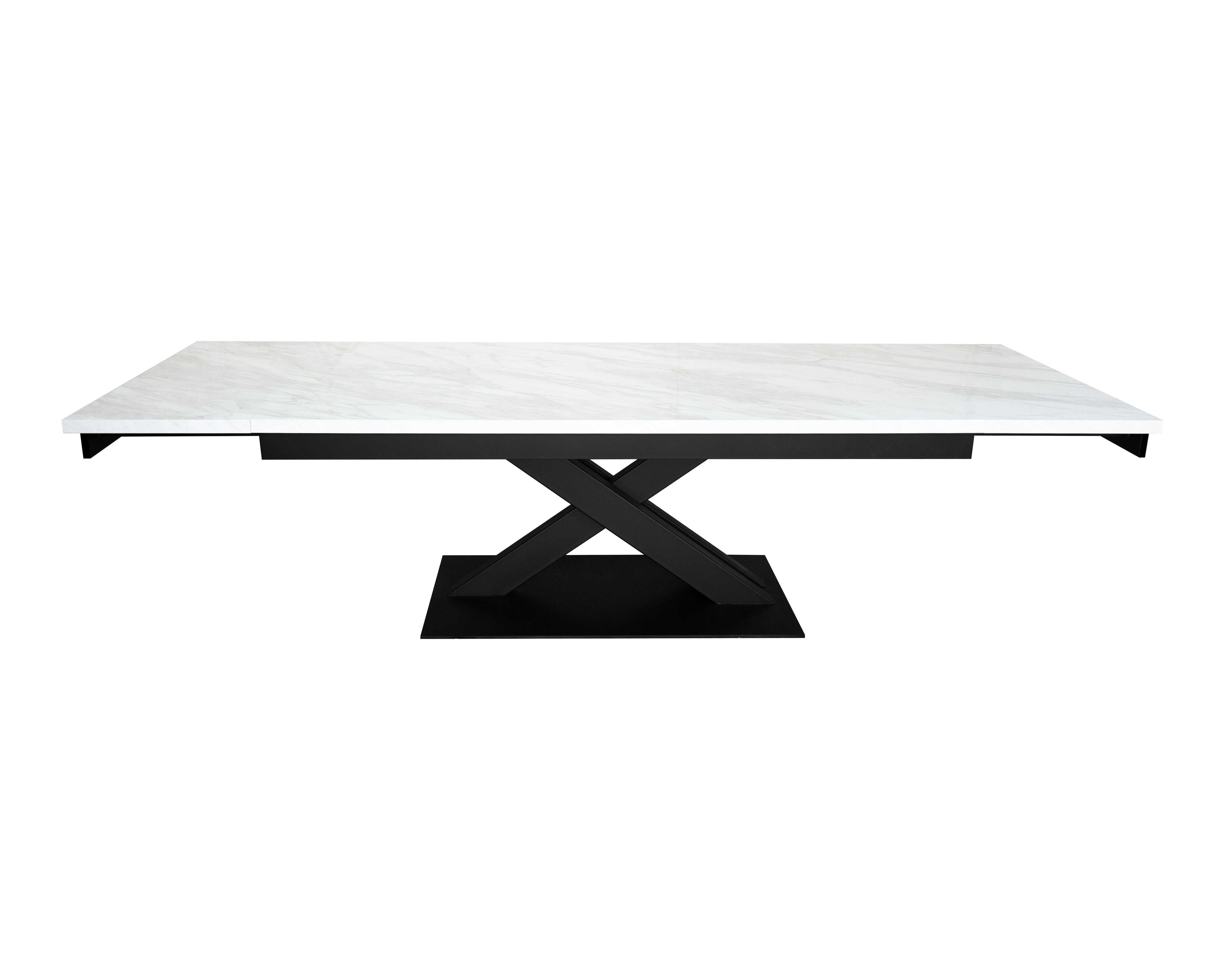 Stół LOFT industrialny200x100+2x38 Dostawki EGGER Solidna Rama