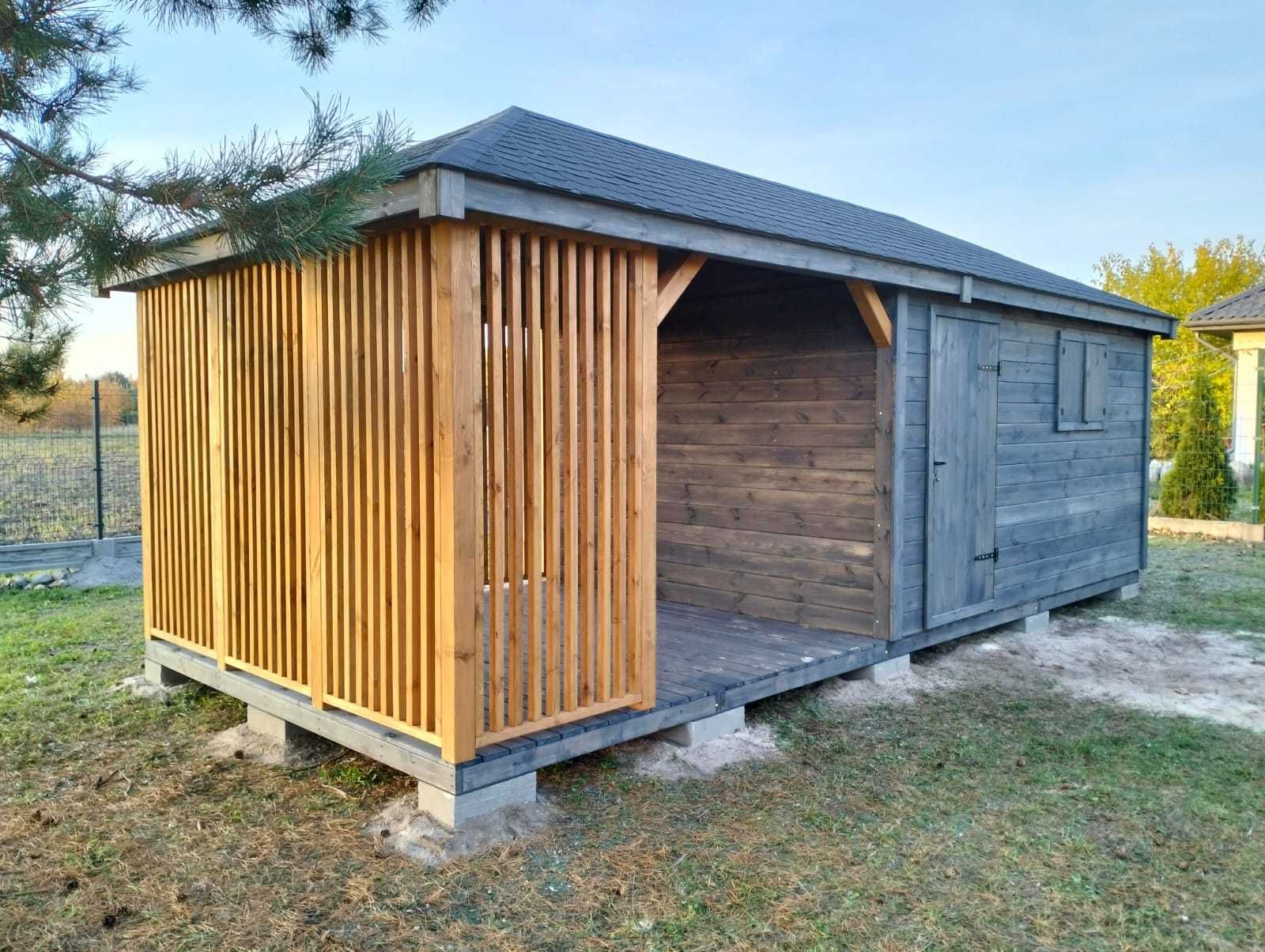 Domek narzędziowy z Altanką 2w1 -  Różne rozmiary