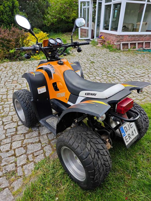 QUAD KEEWAY W11 zarejestrowany 50ccm motorower