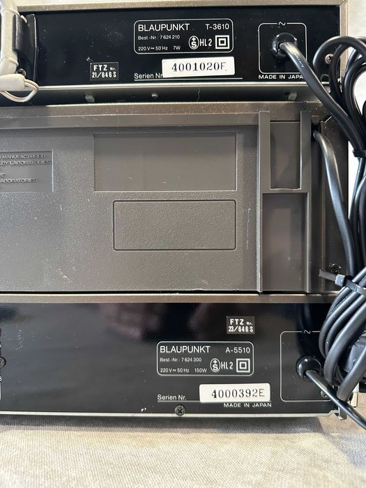 Zestaw, Wzmacniacz Stereo Blaupunkt A5510, Magnetofon C1610,TunerT3610