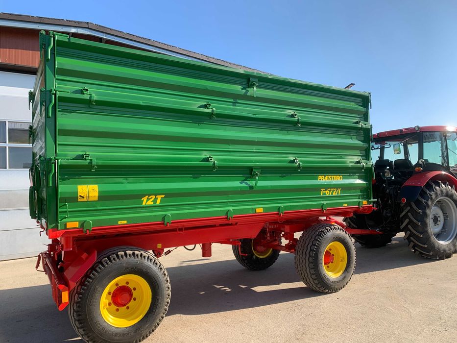 PRZYCZEPA WYWROTKA PRAESTBRO 12T sprowadz zarej kaweco briomont pronar