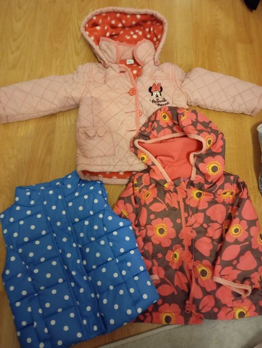 Ubranka dla dziewczynki r74 do 86