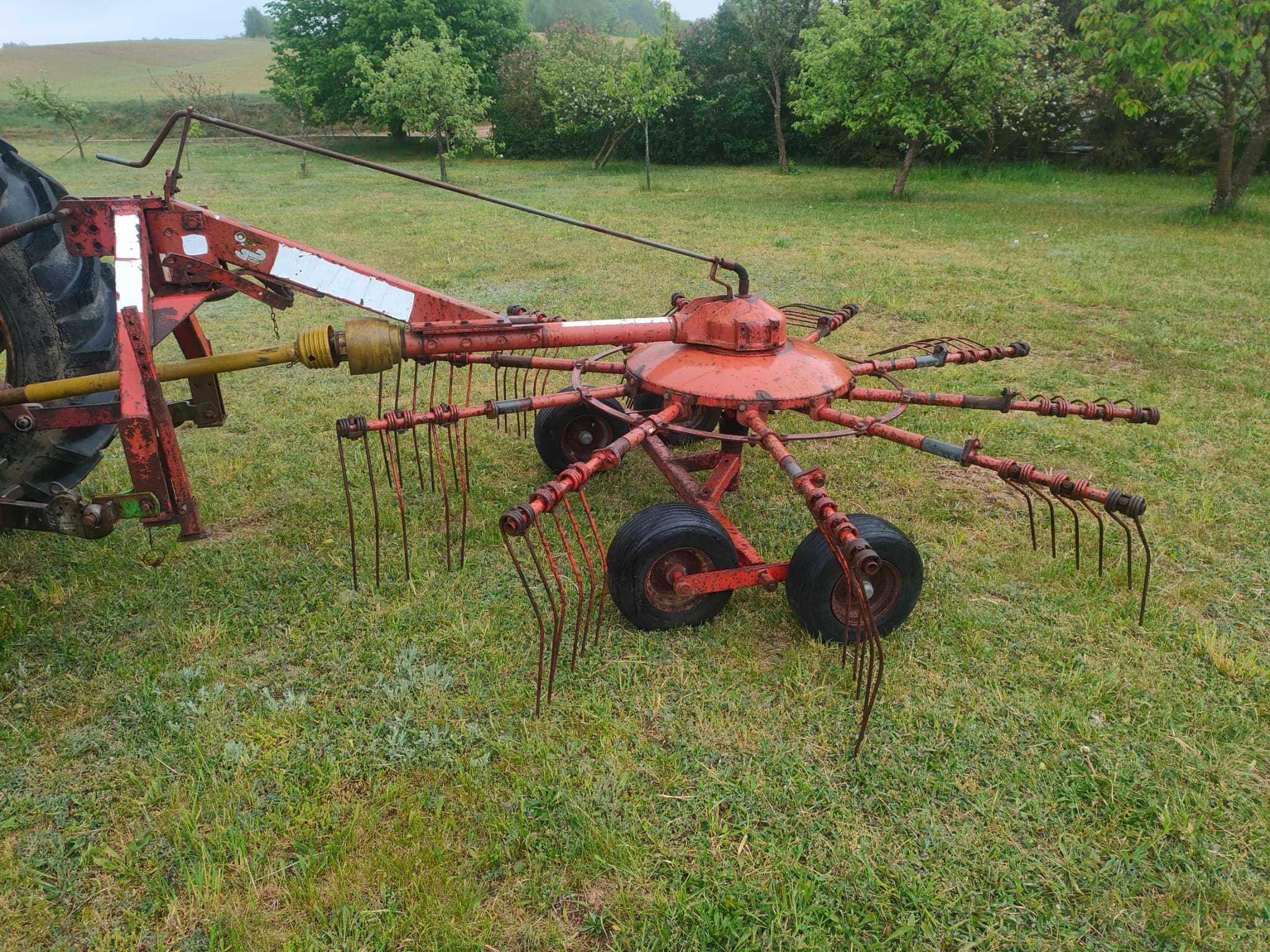 Zgrabiarka Fella TS 335 tandem szerokie koła przetrząsarka przewracark