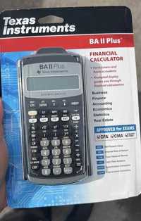 Калькулятор Texas Instruments BA II Plus Financial для екзаменів CFA