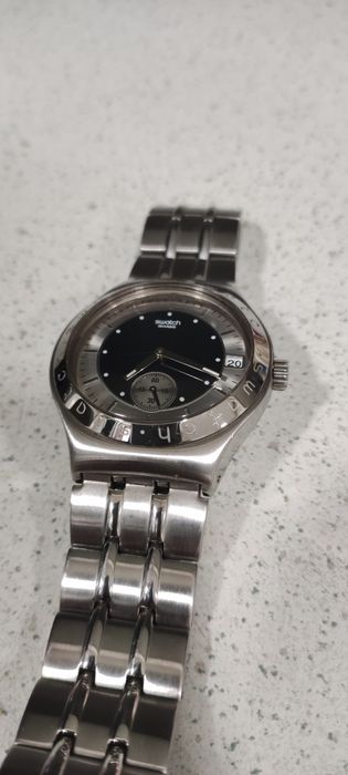 Relógio  swatch irony stainless steel v8  sr9365w