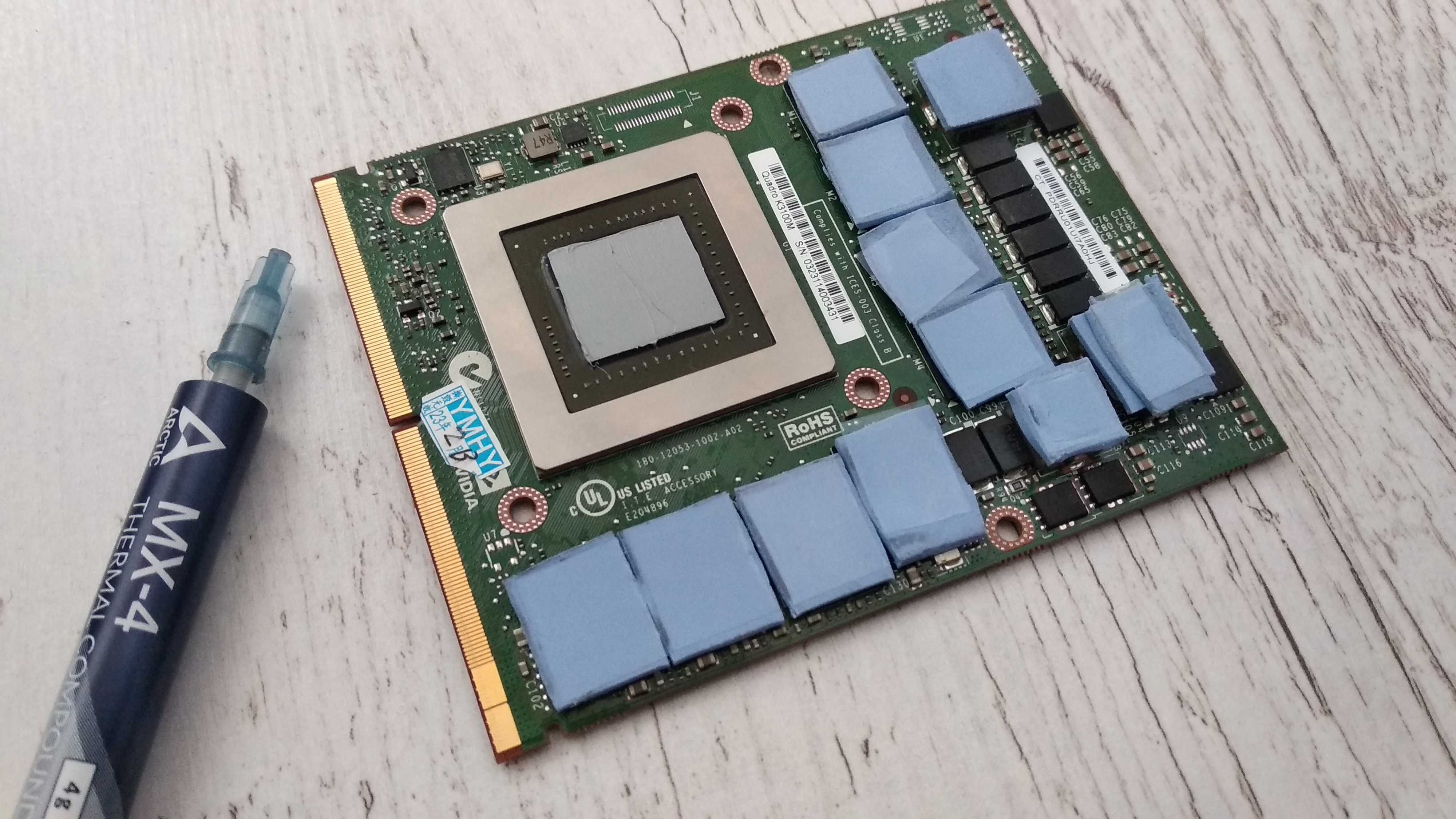 Nvidia Quadro K3100M MXM 4GB для Imac 27 A1312 2009-2011 замена HD6970