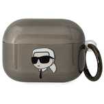 Etui Karl Lagerfeld Karl's Head Na Airpods Pro 2 - Czarne