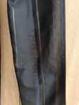 Szal apaszka czarna burberry xl