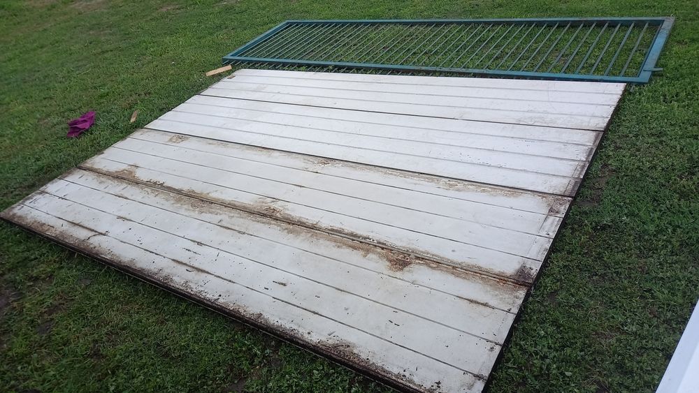 3 płyty bramy Hormann