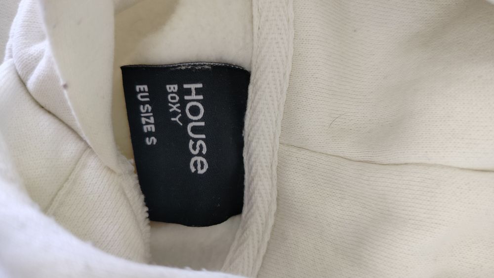 Bluza oversize biała