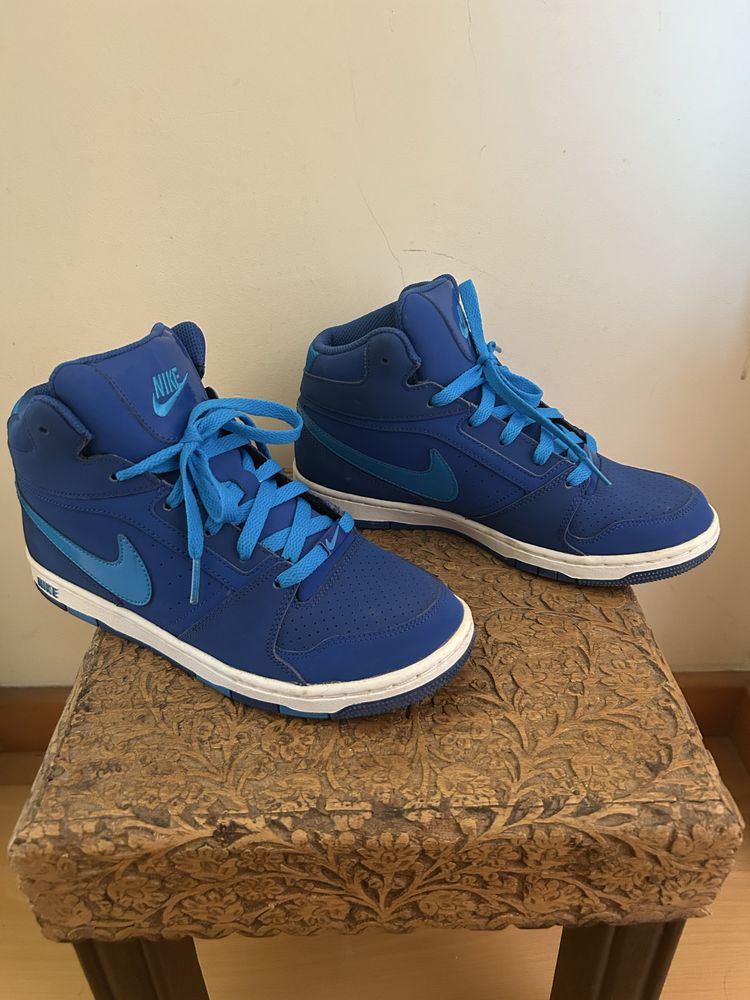 Tenis bota Nike azuis