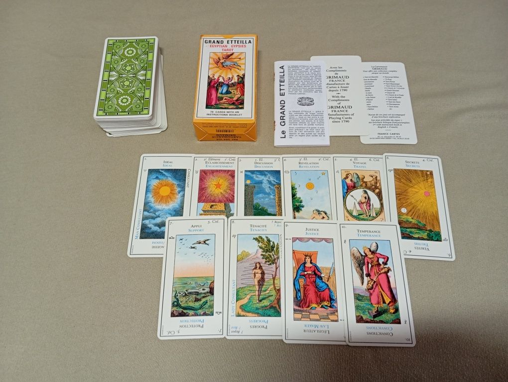 Tarot Grand Etteilla da Grimaud