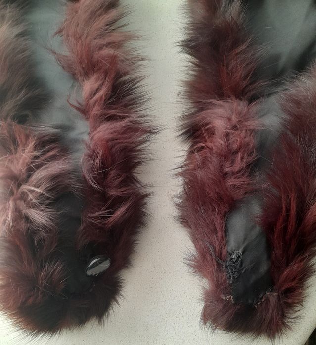 Хутряний воротнік. Мех