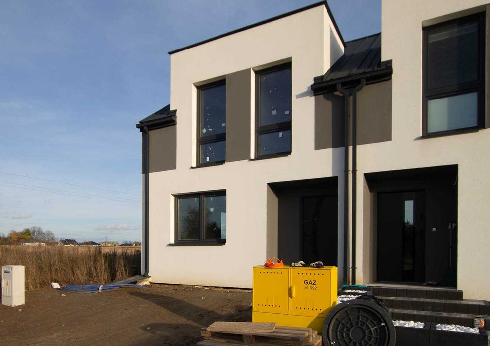 Nowoczesny dom typu bliźniak Wólka Panieńska