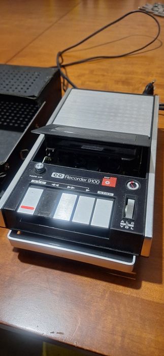 Gravador de cassetes BASF CC Recorder 9100 – anos 70 - Vender Rápido