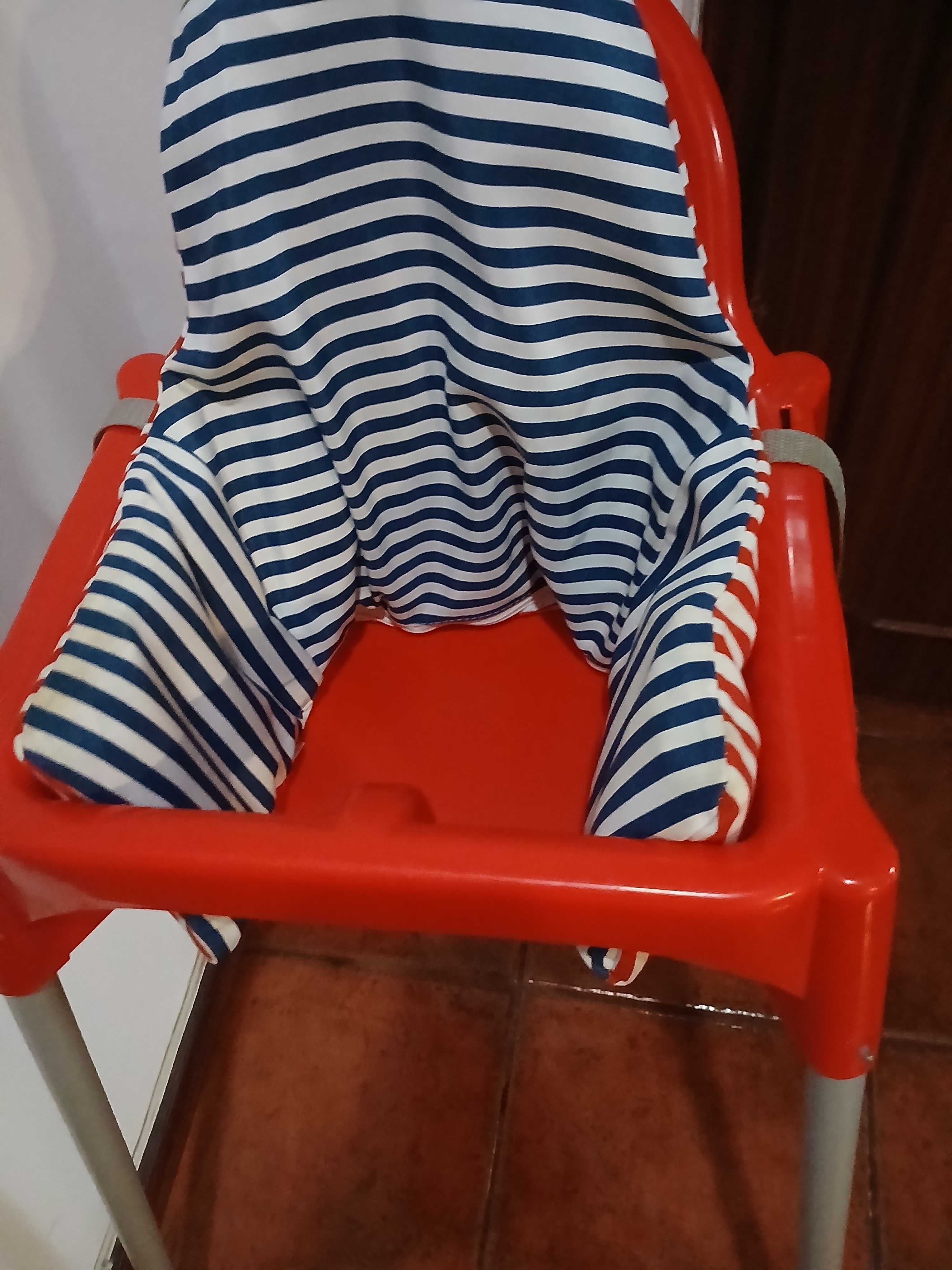Cadeira bebe vermelho ikea