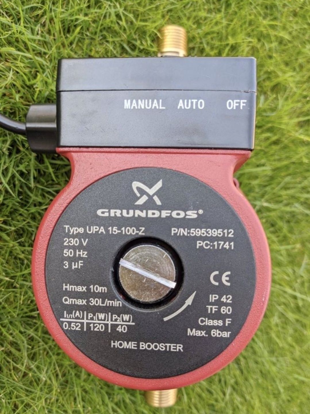 Насос Grundfos UPA 15-100-Z підвищення тиску води