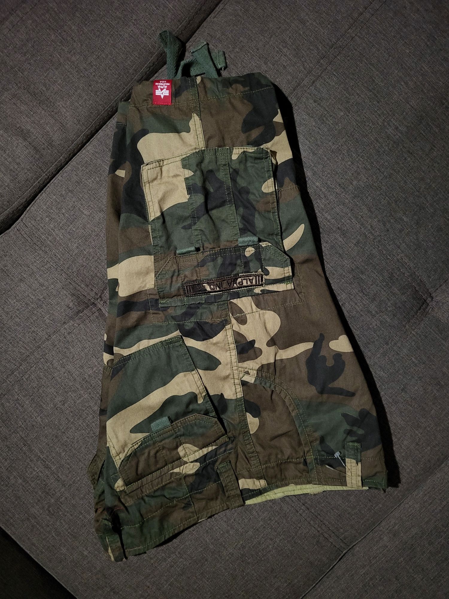 Шорты Alpha industries 32 M multicam камуфляж милитари