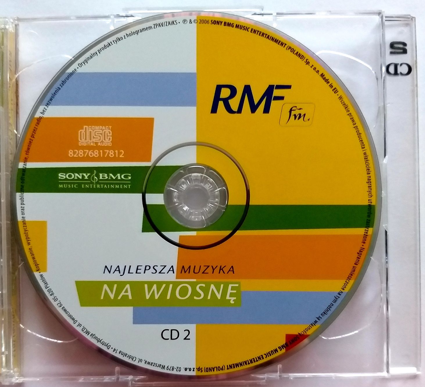 RMF FM Na Wiosnę 2CD 2006r Nickelback ATB Goya Vaya Concertos Dios