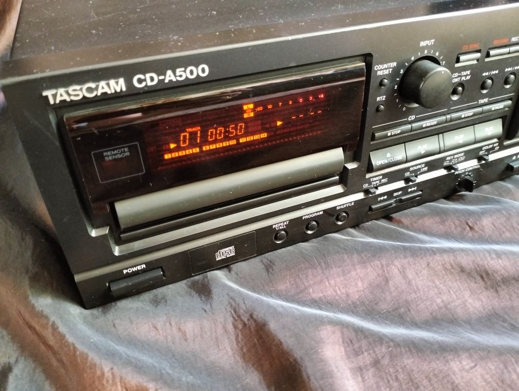Tascam CD-A500 odtwarzacz CD i kaset Warszawa