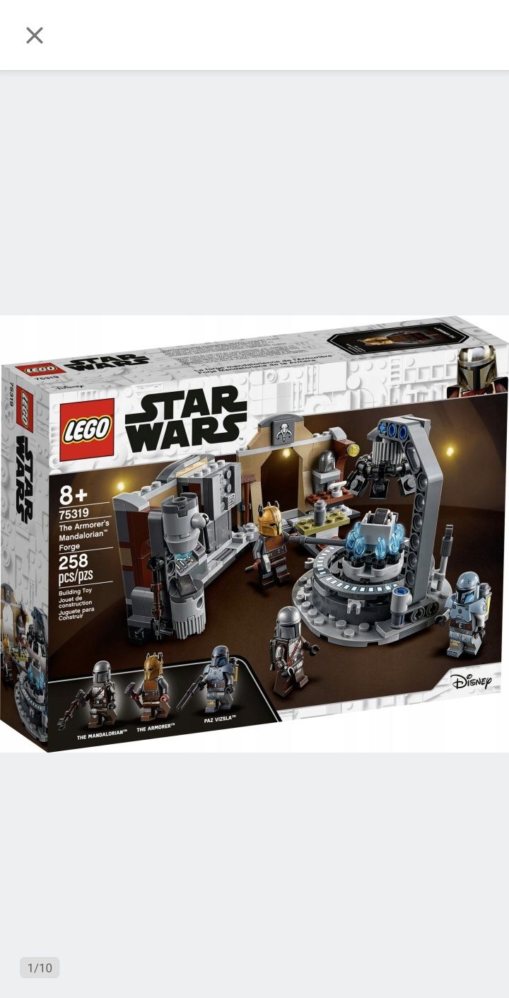 75319 - Kuźnia Zbrojmistrzyni Mandalorian lego