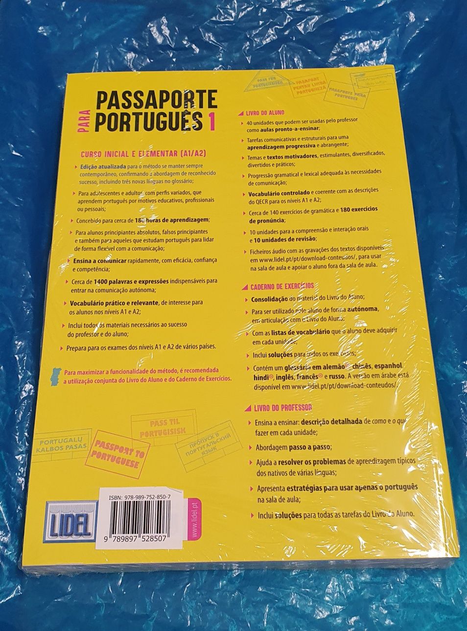 Passaporte para português 1 pack livro do aluno+caderno de exercícios